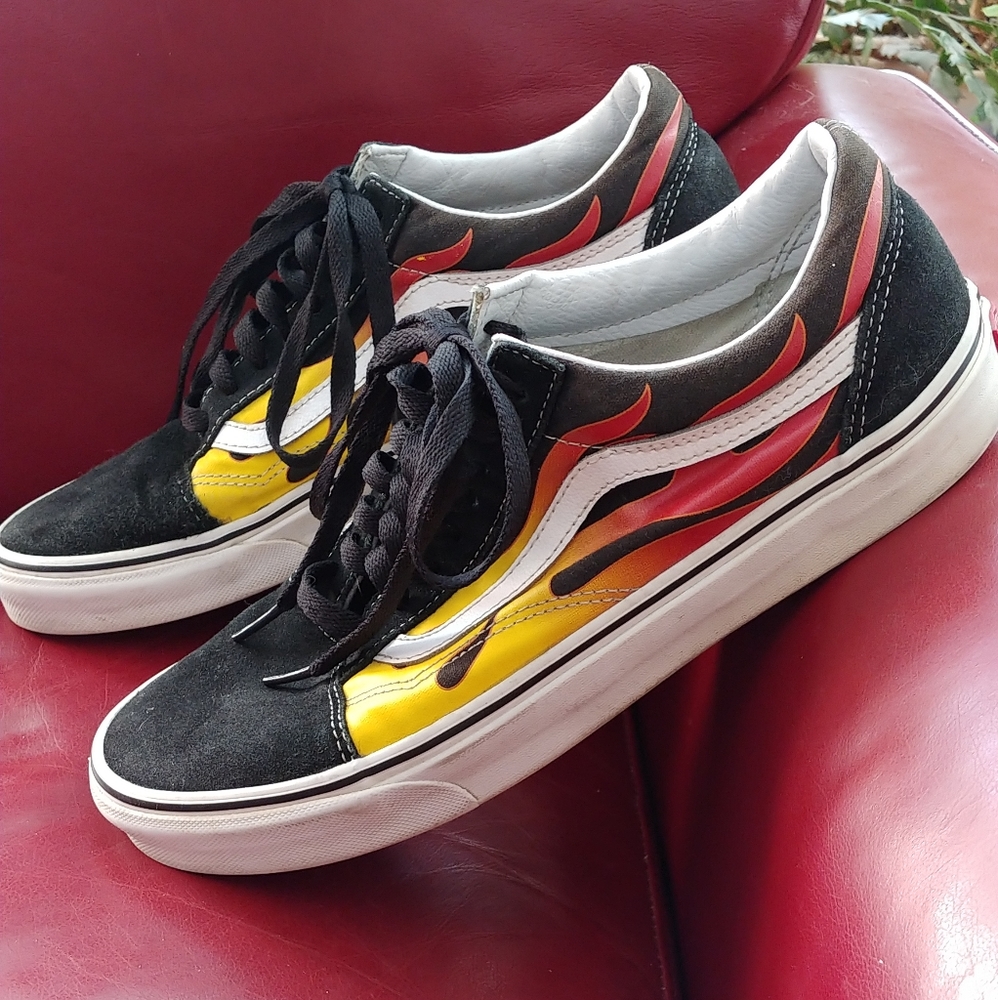 VANS Flaming Sneakers